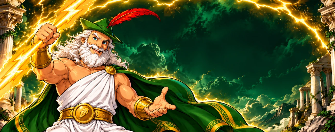 ROBINGOD raising golden lightning